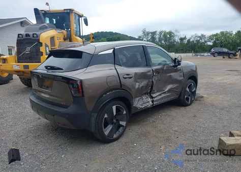 2025 Nissan Kicks Sr Fwd из США, поврежденный, VIN 3N8AP6DA1SL312859